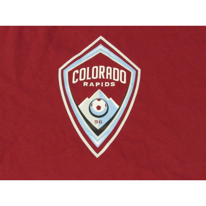 Colorado Rapids Mens Size 3XL 3XLarge Red Hoodie Image 3