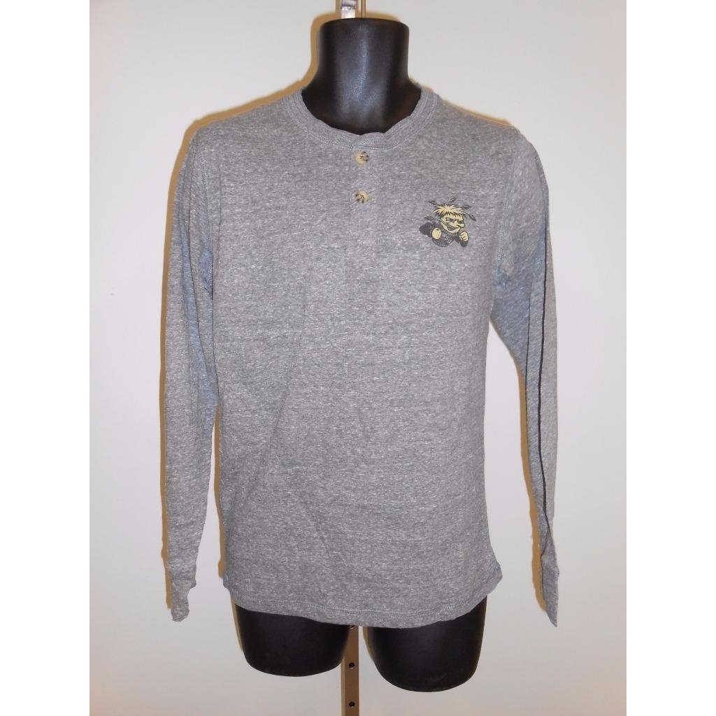 WICHITA STATE SHOCKERS MENS S SMALL LONG SLEEVE SHIRT 67WG Image 1