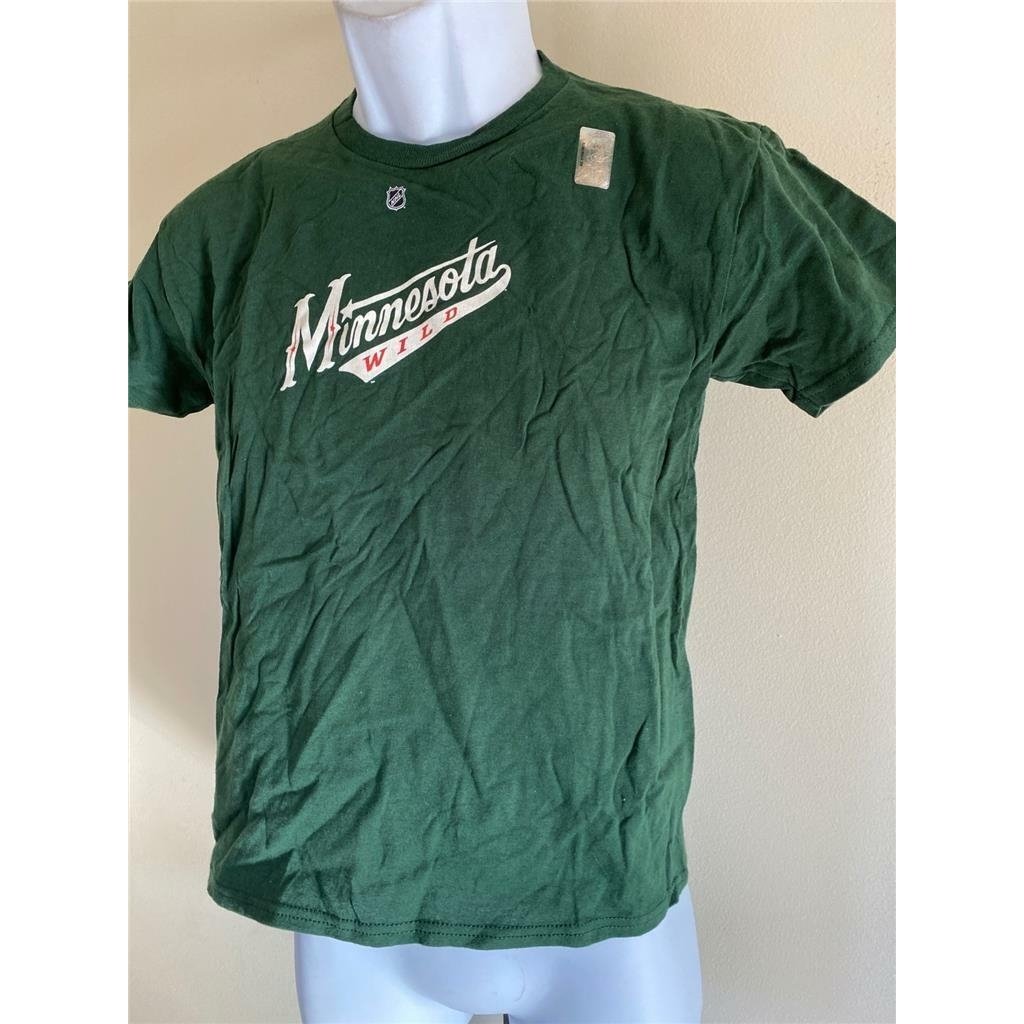 Minnesota Wild Youth Size XL Green Shirt Image 2