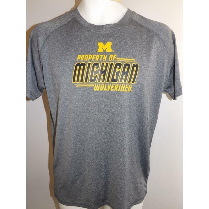 Michigan Wolverines Youth Size 18/20 XL XLarge Polyester Performance Shirt Image 6