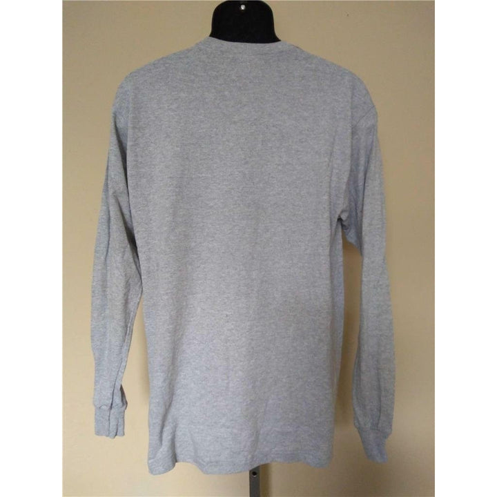 Buffalo Sabres Mens Size M Medium Gray Long Sleeve Shirt Image 3