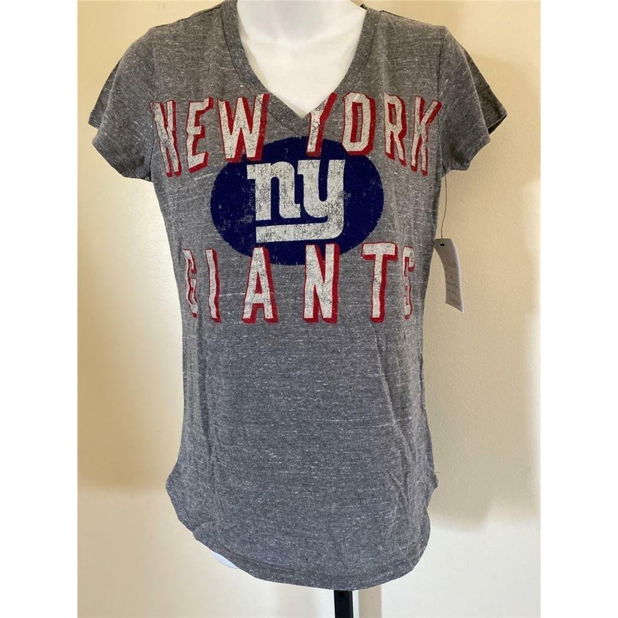 York Giants Womens Size M Medium Gray Shirt Image 1