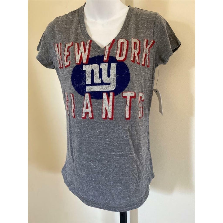 York Giants Womens Size M Medium Gray Shirt Image 2