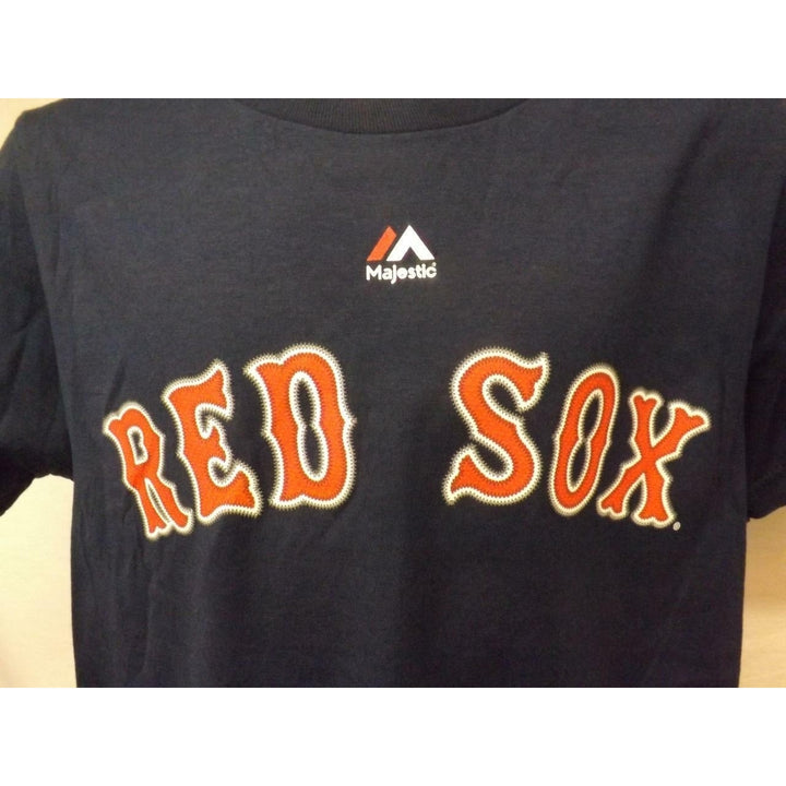 Boston Red Sox 48 Pablo Sandoval Majestic Youth Medium 10/12 Blue Tshirt Image 3