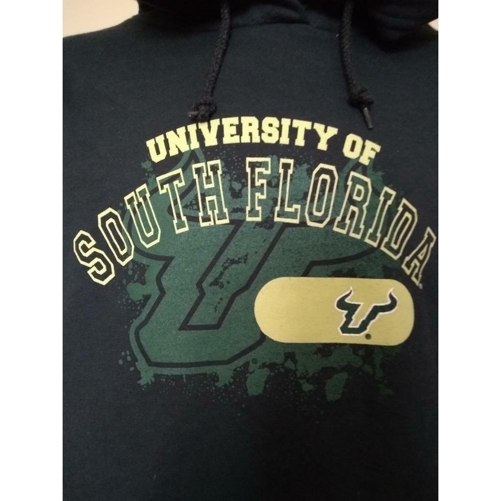 South Florida Bulls Youth Size M Medium 9/10 Black Hoodie Image 2