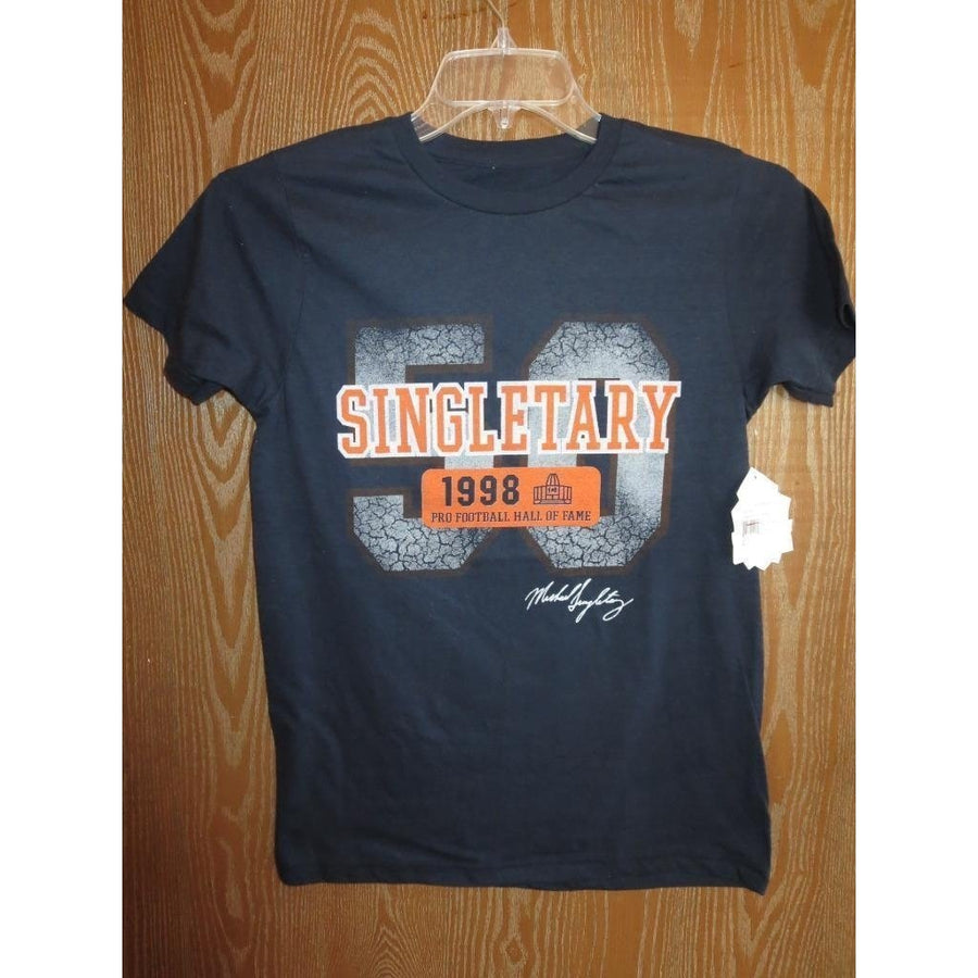 Mike Singletary 1998 Pro Football Hall of Fame WOMENS S SMALL Shirt Image 1