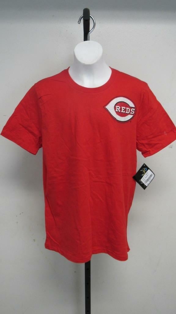 Cincinnati Reds 21 Todd Frazier Youth Size L Large (14/16) Red Shirt Image 1