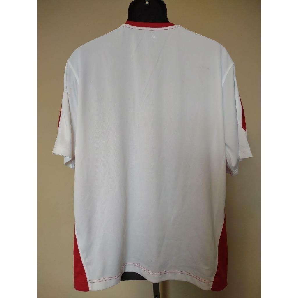 -Minor Flaw Wisconsin Badgers Mens Size L Large Red Adidas Athletic Shirt Image 4