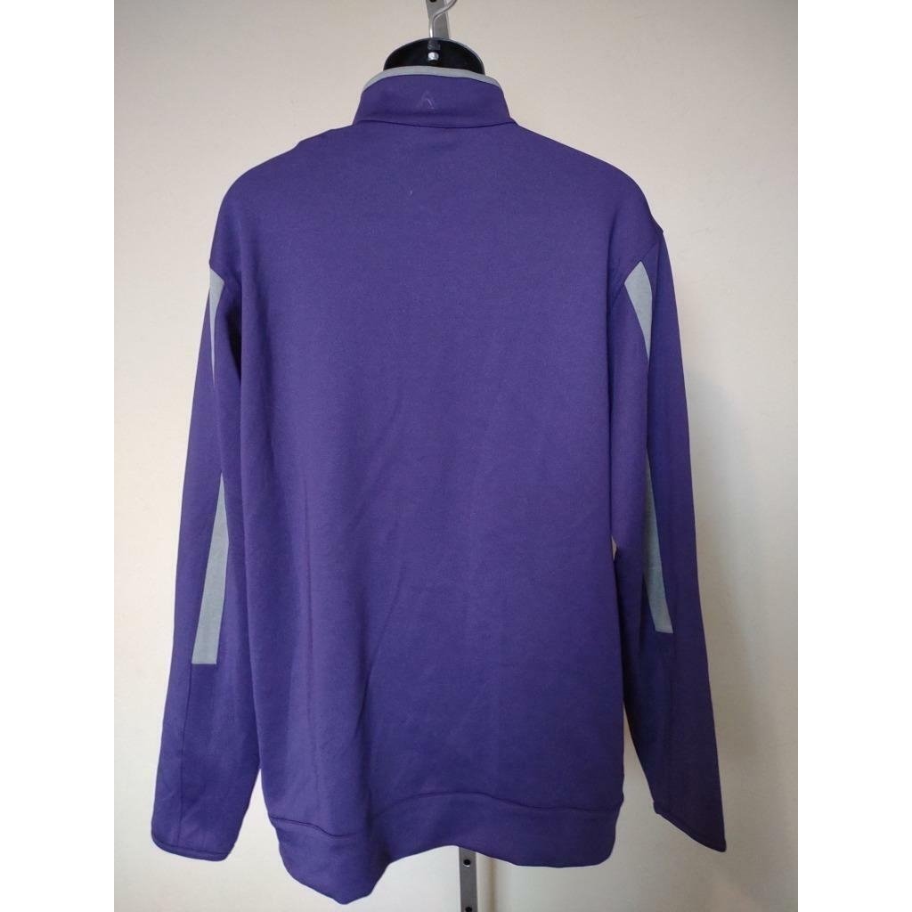 Super Bowl LII Mens Size XL Purple Full Zip Jacket Image 3