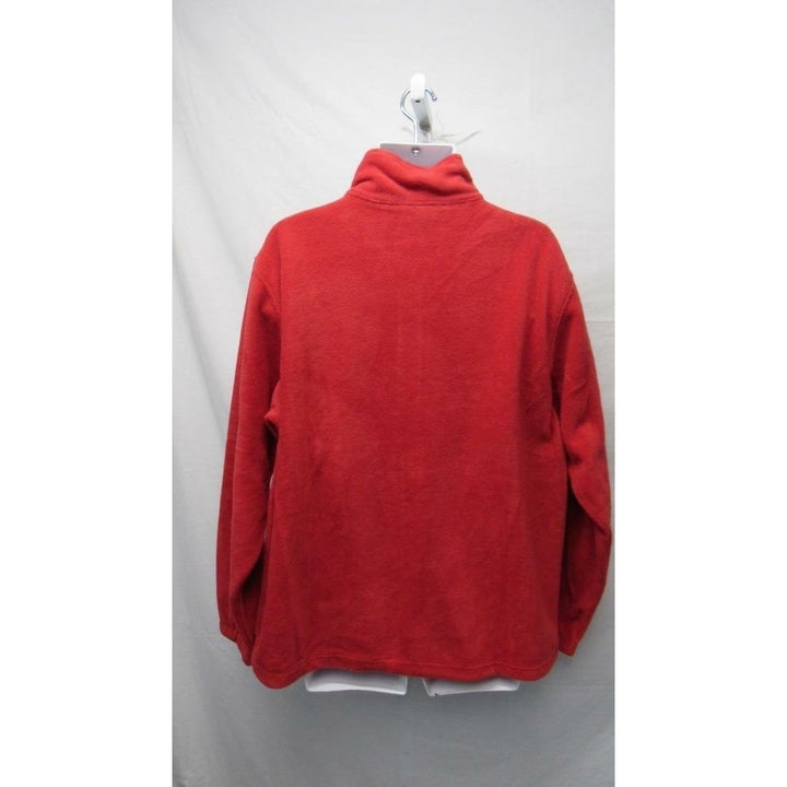 St. Louis Cardinals Mens Size L Large Red Full Zip Fleece Jacket Image 4