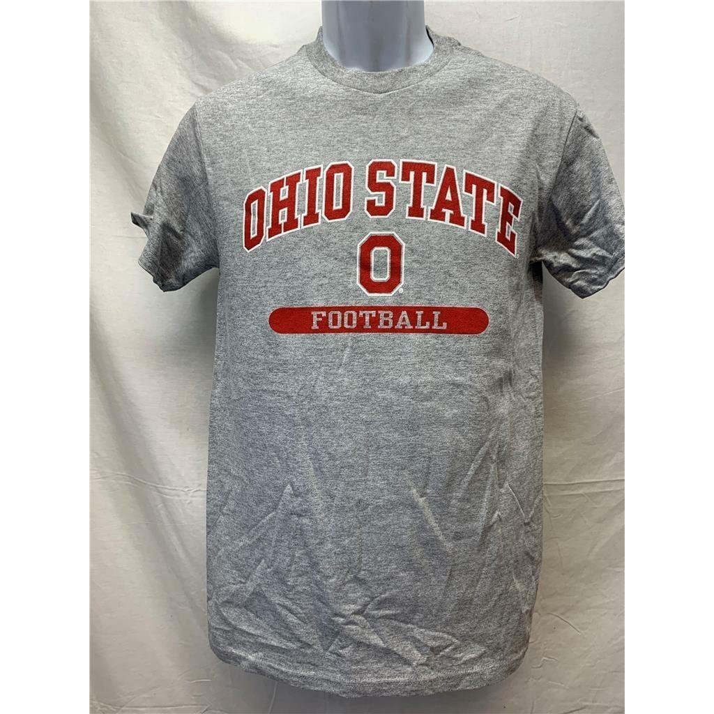 Ohio State Buckeyes Football Mens Size S Small Gray Shirt Image 1