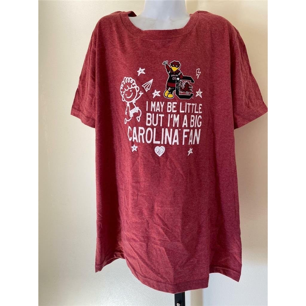 South Carolina Gamecocks Youth Size M Medium Red Shirt Image 2