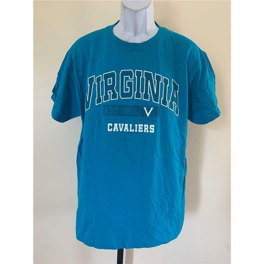 Virgina Cavaliers Mens Size L Large BlueShirt Image 1