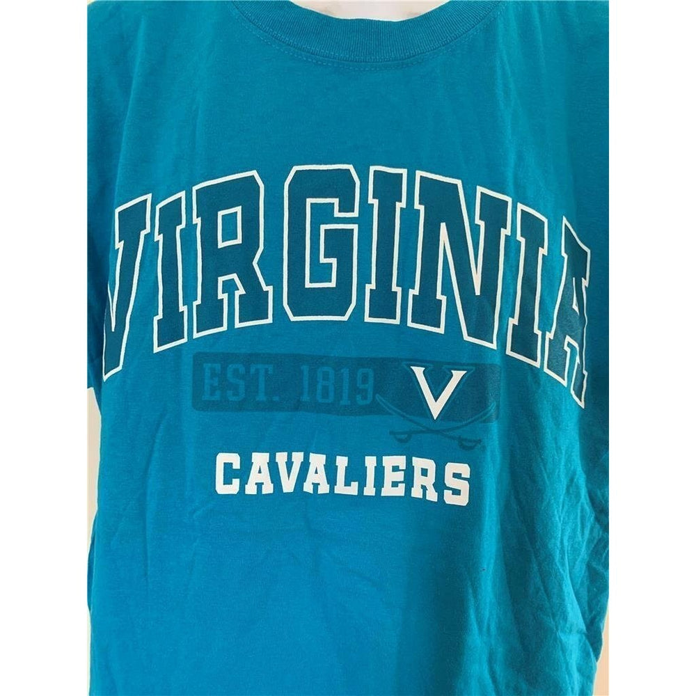 Virgina Cavaliers Mens Size L Large BlueShirt Image 2