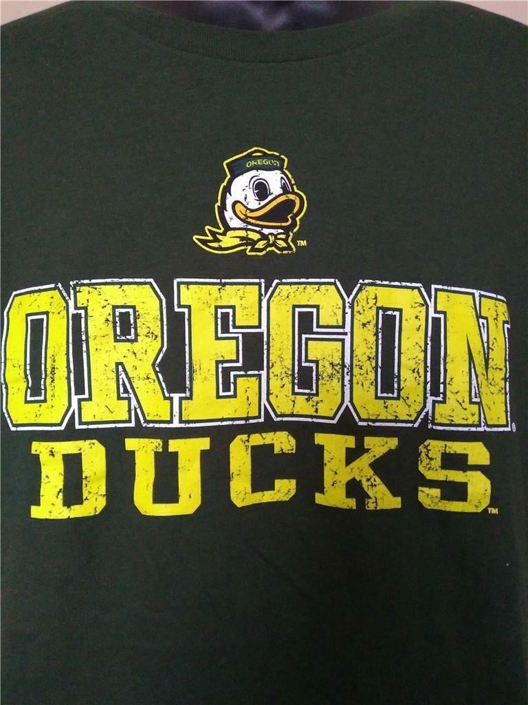 Oregon Ducks Mens Size L Large Green Shirt Image 2