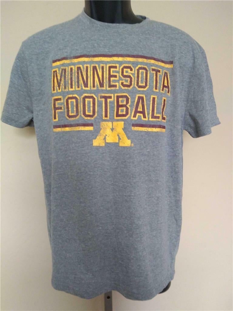 Minnesota Golden Gophers Mens Size M Medium Gray J. America Shirt Image 1