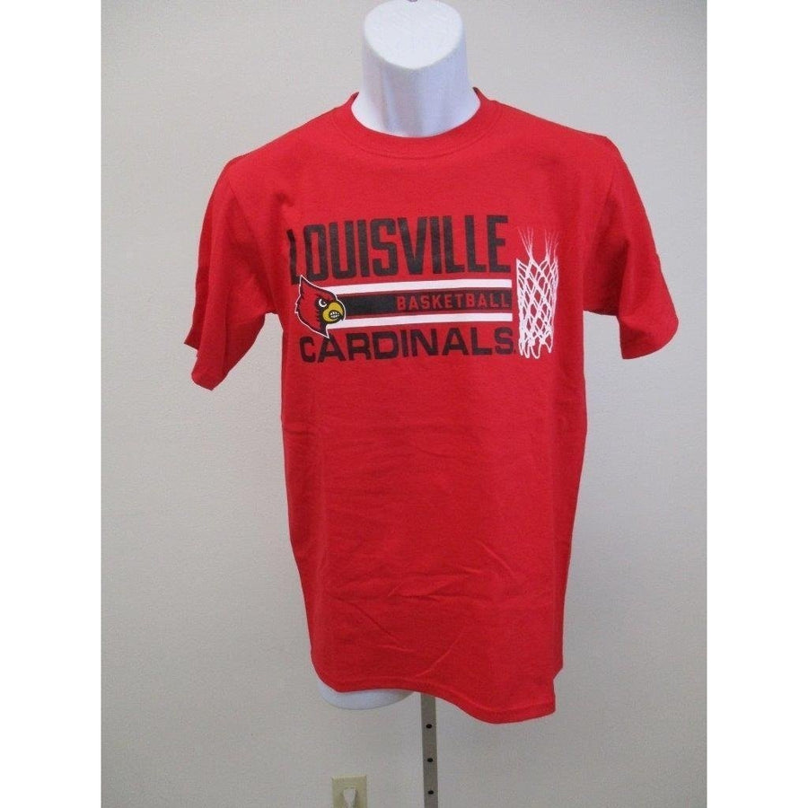 Louisville Cardinals Mens Size S Small Red Shirt Image 1