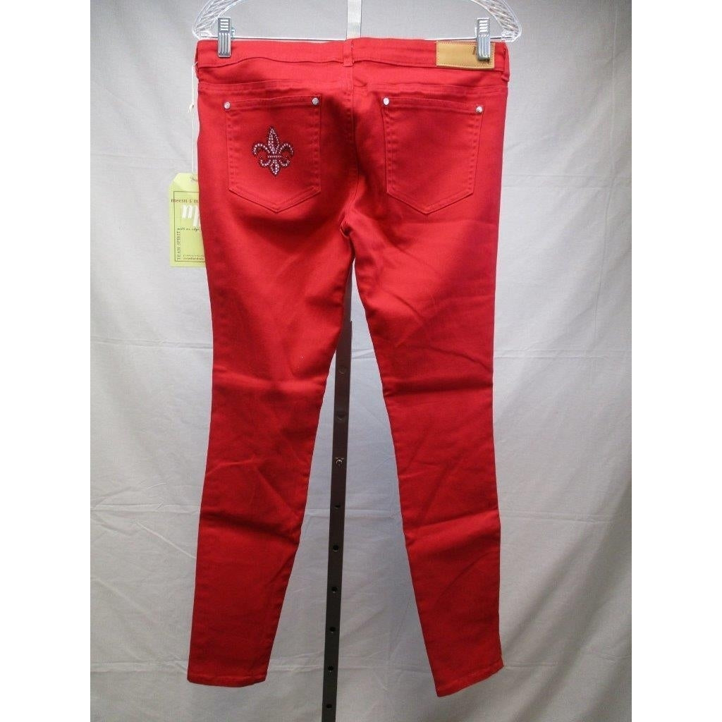 Lafayette Ragin Cajuns Womens Size 6 Red Designer Pants Meesh and Mia Image 3