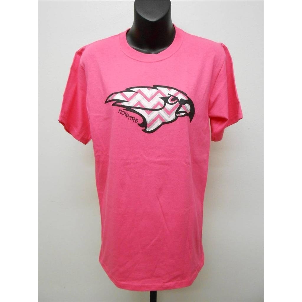 HOWARD COLLEGE HAWKS ADULT 2XLARGE 2XL PINK T-Shirt Image 1