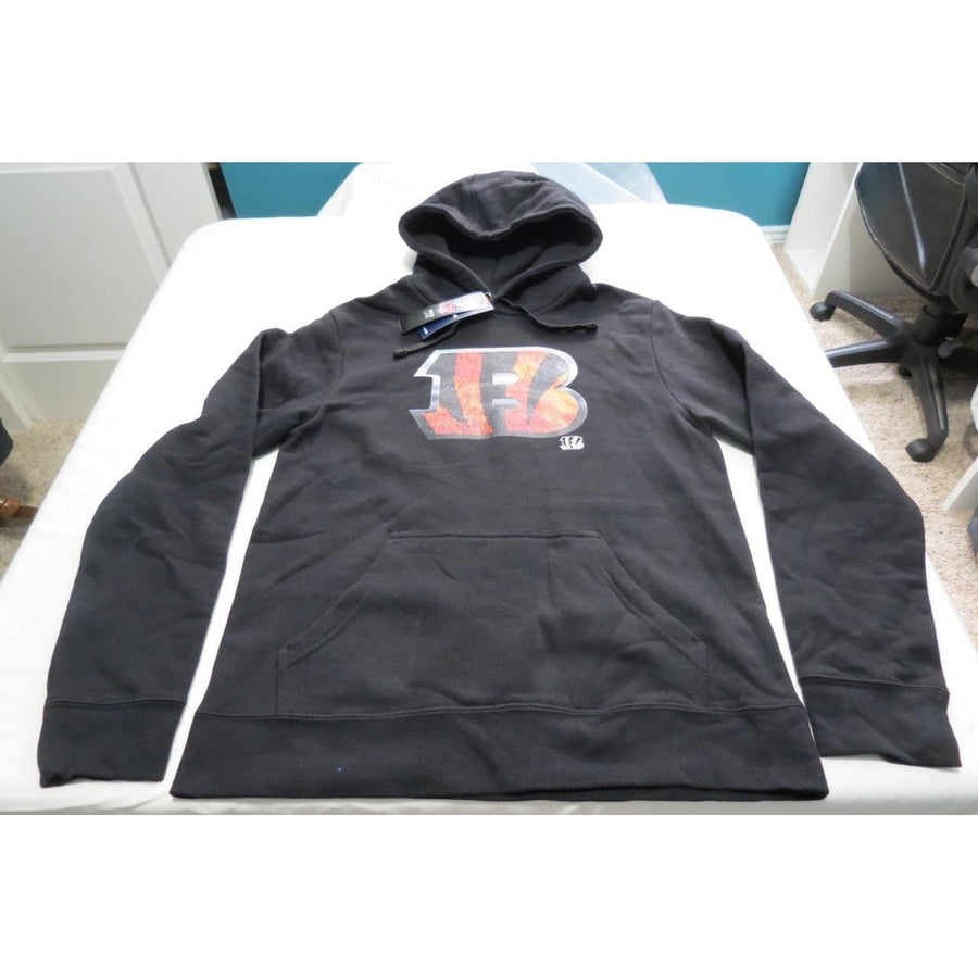 Cincinnati Bengals Mens Size S Small Black Hoodie Image 1