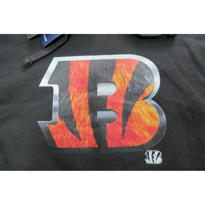 Cincinnati Bengals Mens Size S Small Black Hoodie Image 3