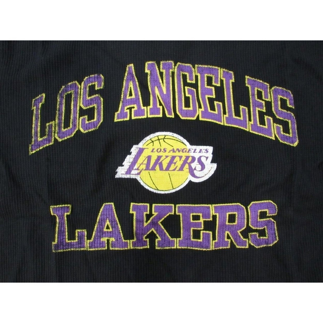 Los Angeles Lakers Womens Size L Large Black Majestic Long Sleeved Shirt 20 Image 4