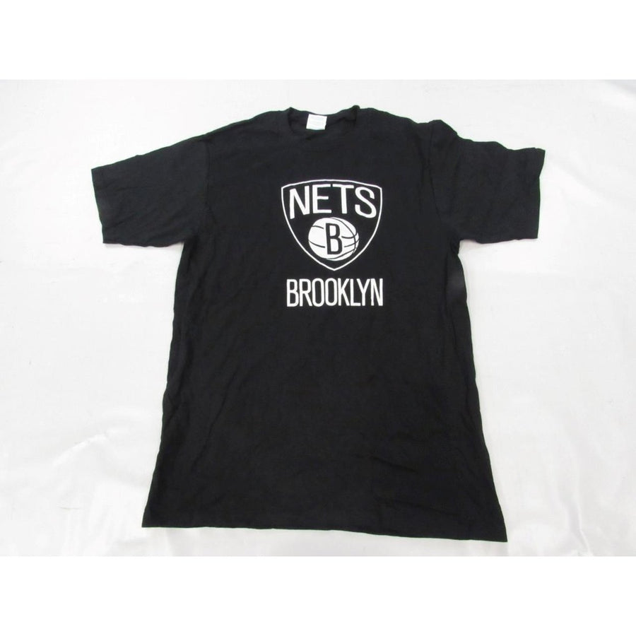 Brooklyn Nets Mens Size S Small Black Shirt Image 1