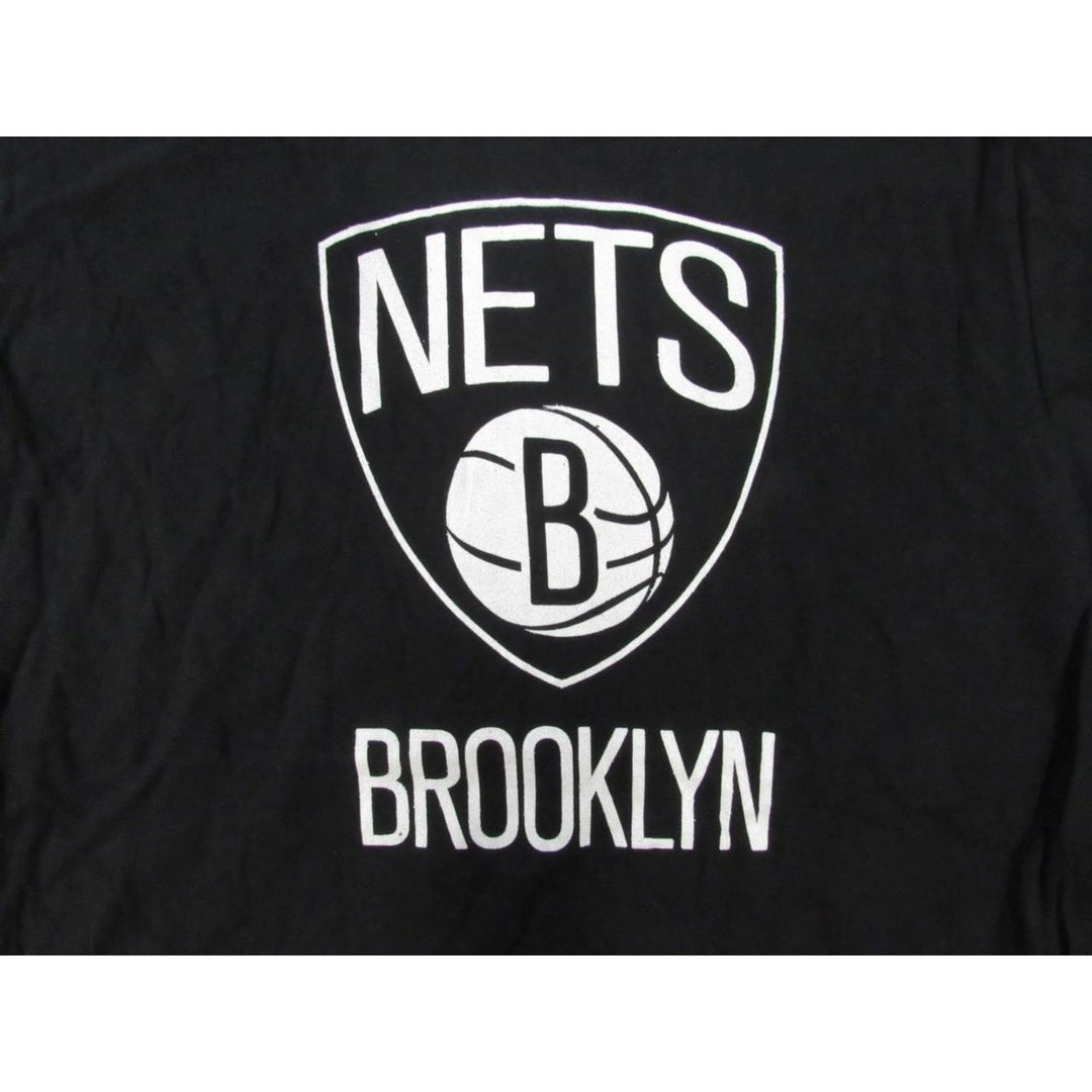 Brooklyn Nets Mens Size S Small Black Shirt Image 3