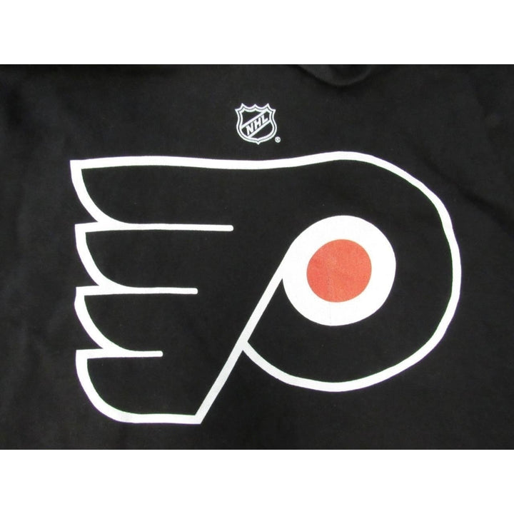 NHL Philadelphia Flyers Mens Size L Large Black Hoodie Image 3