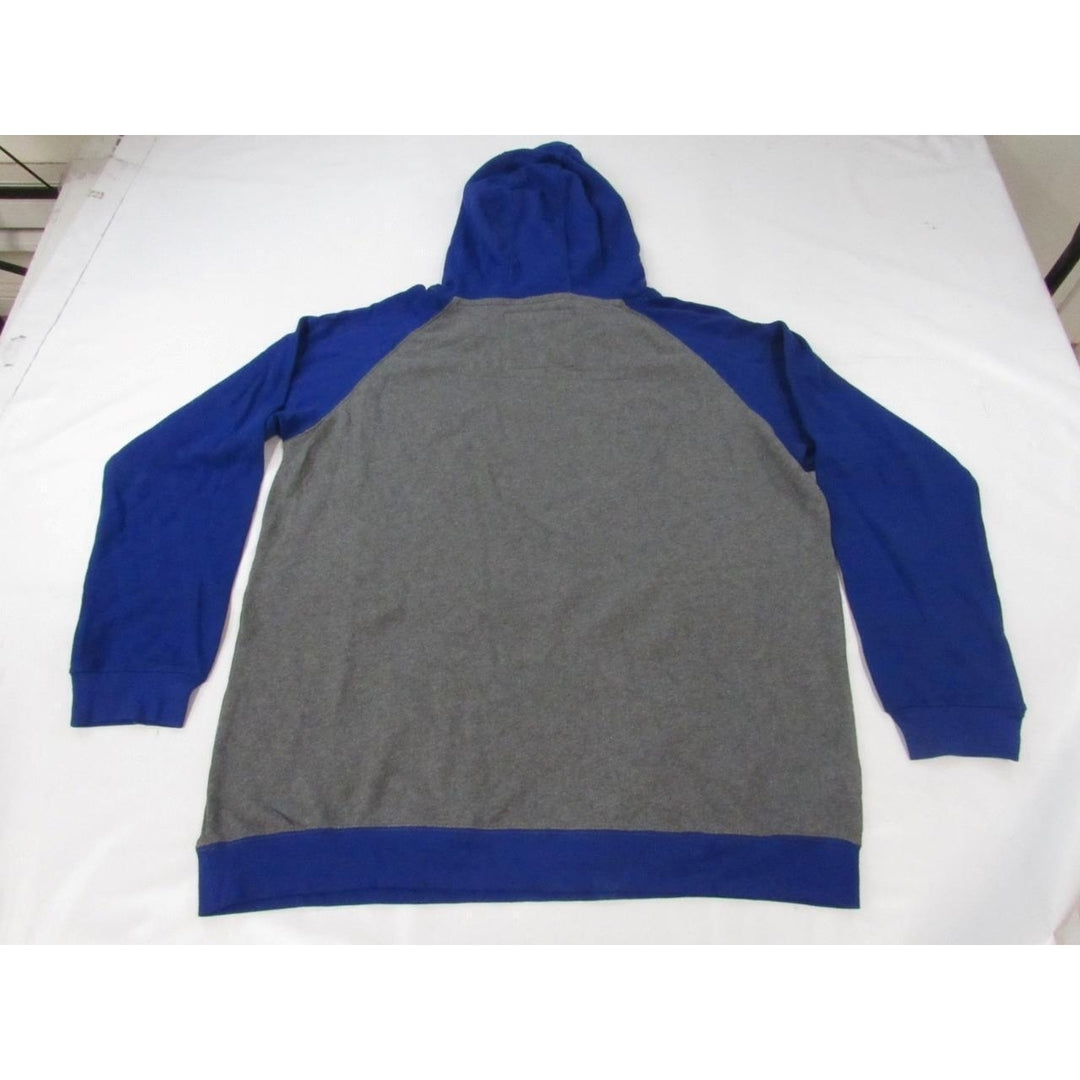 Philadelphia 76ers EST 1963 Mens Size XL Gray/Blue Light Weight Hoodie Image 2