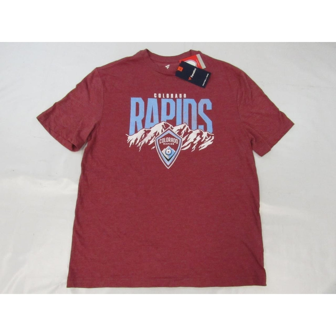 Colorado Rapids Mens Size M Medium Red Shirt Image 1