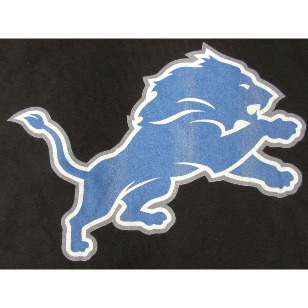 Detroit Lions Mens Size 6XL 6XLarge Black Hoodie Image 3