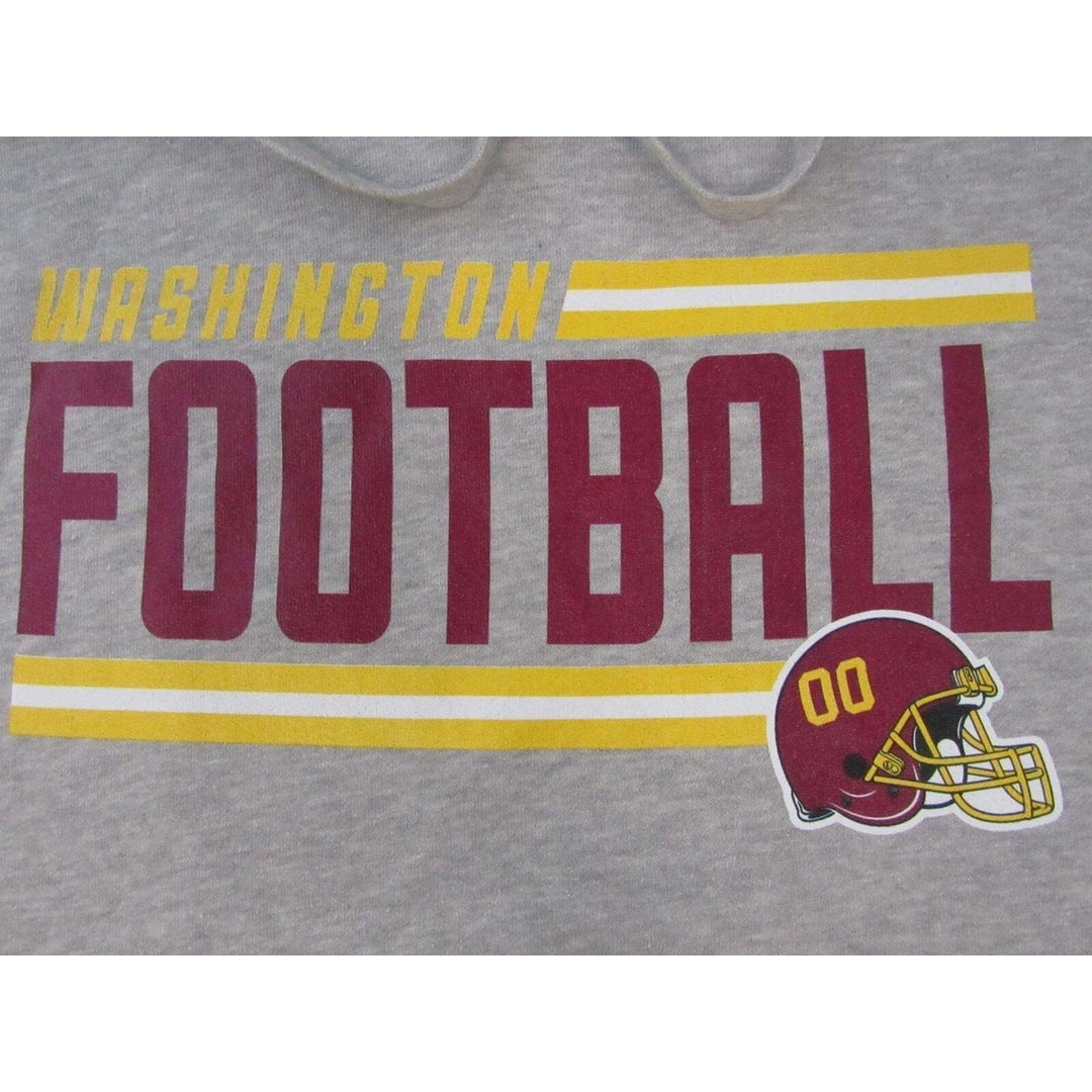 Washington Commanders Football Mens Size XLB XLarge-Big Gray Hoodie Image 3