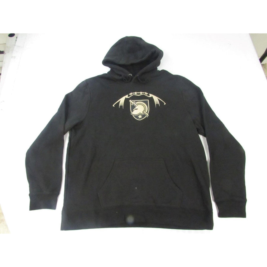 U.S. Military Academy Black Knights Mens Size 2XL 2XLarge Black Hoodie Image 1