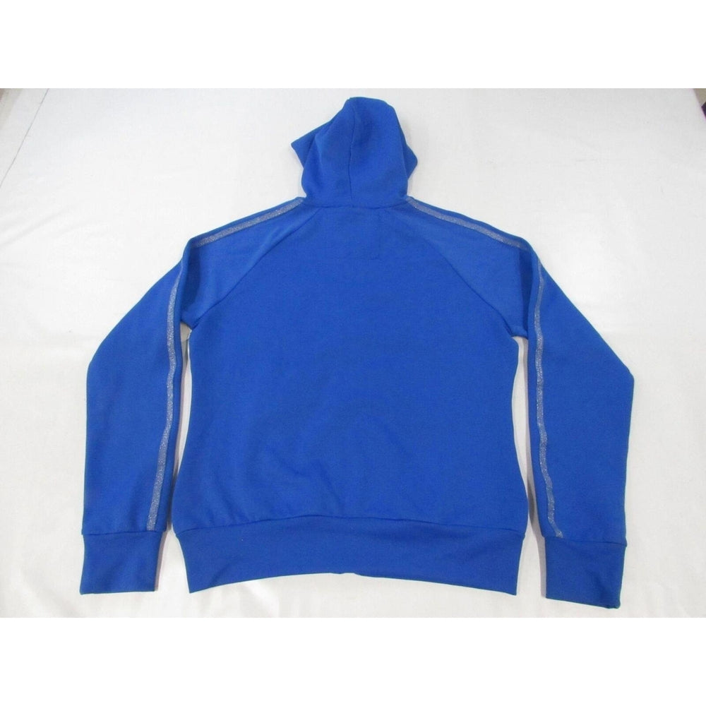 Michigan State Spartans Womens Size M Blue Full-Zip Jacket Hoodie Image 2