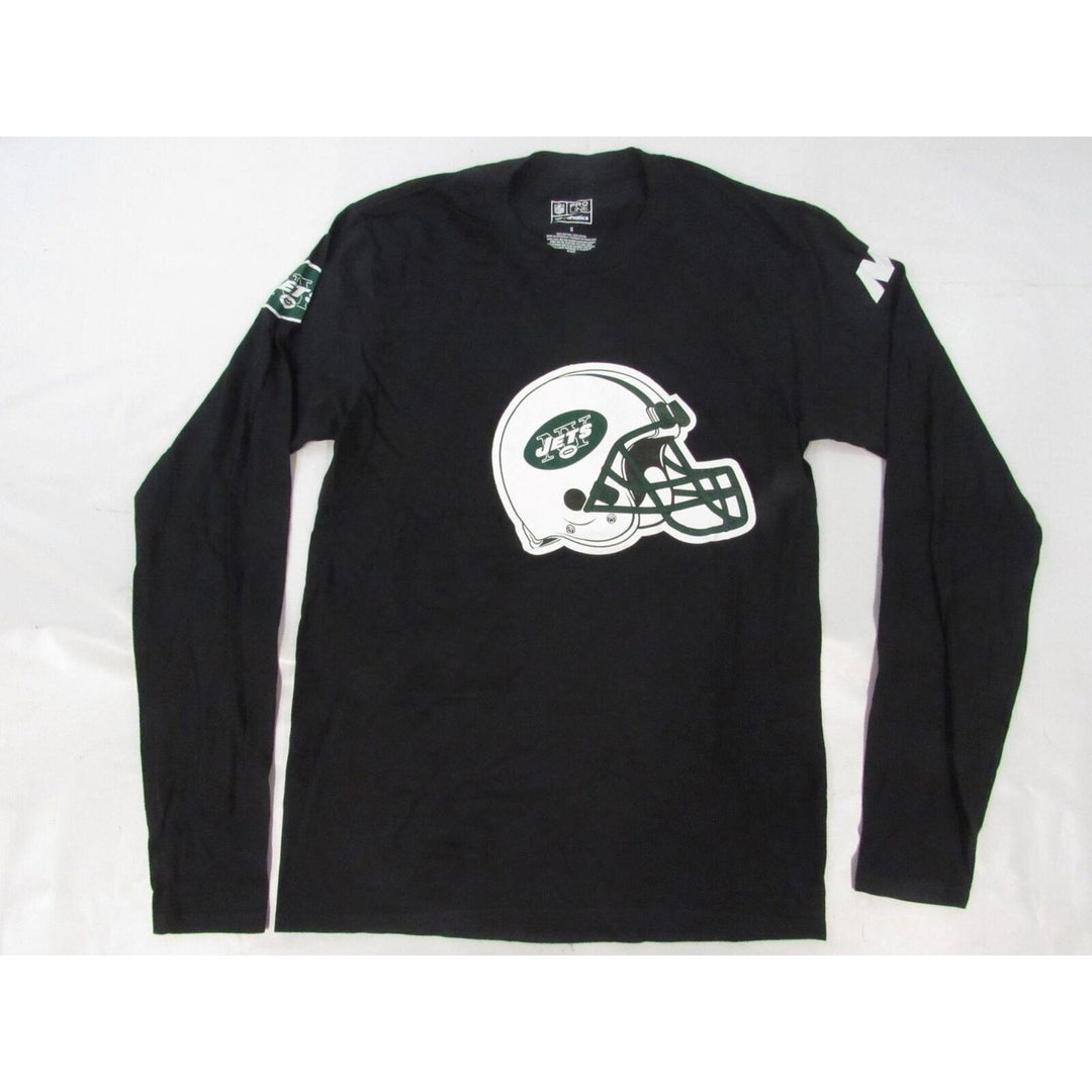 York Jets Mens Size S Small Black Long Sleeve Shirt Image 1