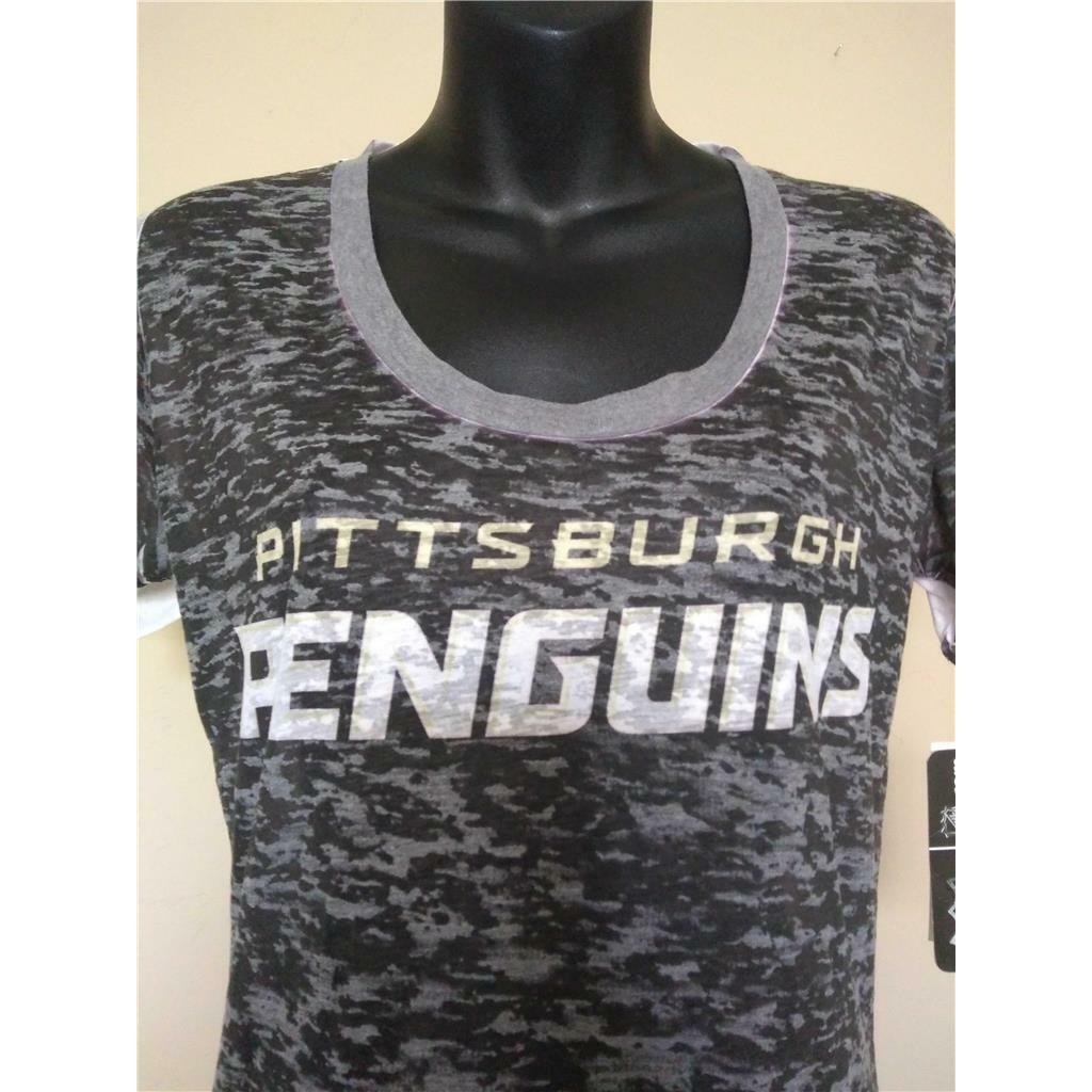 Pittsburgh Penguins Womens Size S Small Touch By Alyssa Milano Sheer Shirt Image 2