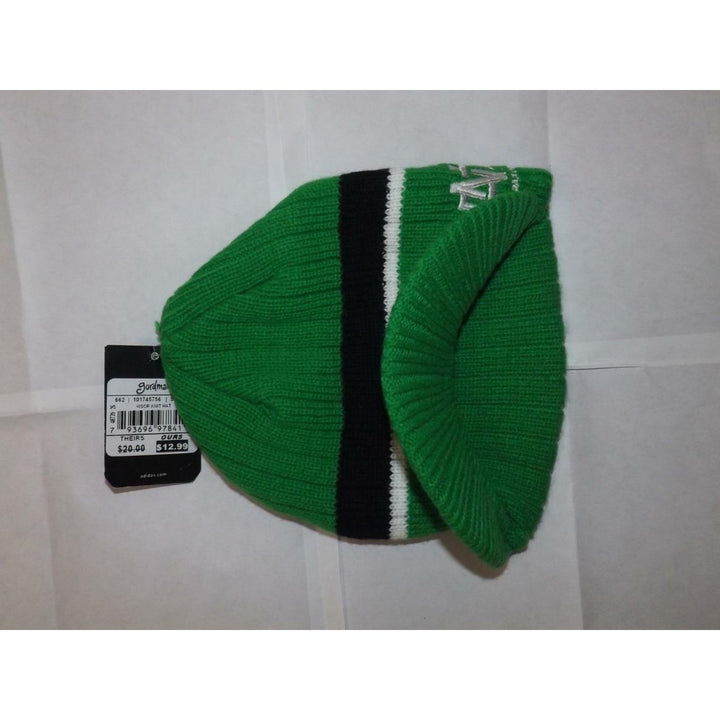 North Dakota Fighting Hawks Youth Size 8-20 OSFA Adidas Knit Beanie w/Brim Image 3