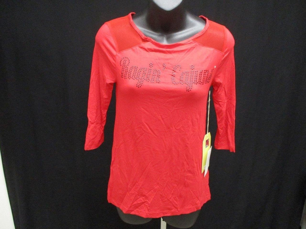 Lafayette Ragin Cajuns Womens Size M Medium Meesh and Mia Shirt MSRP 49 Image 2