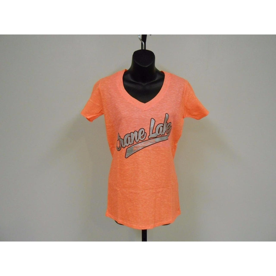 Crane Lake MN MINNESOTA WOMENS Size S Small V-Neck shirt Image 1