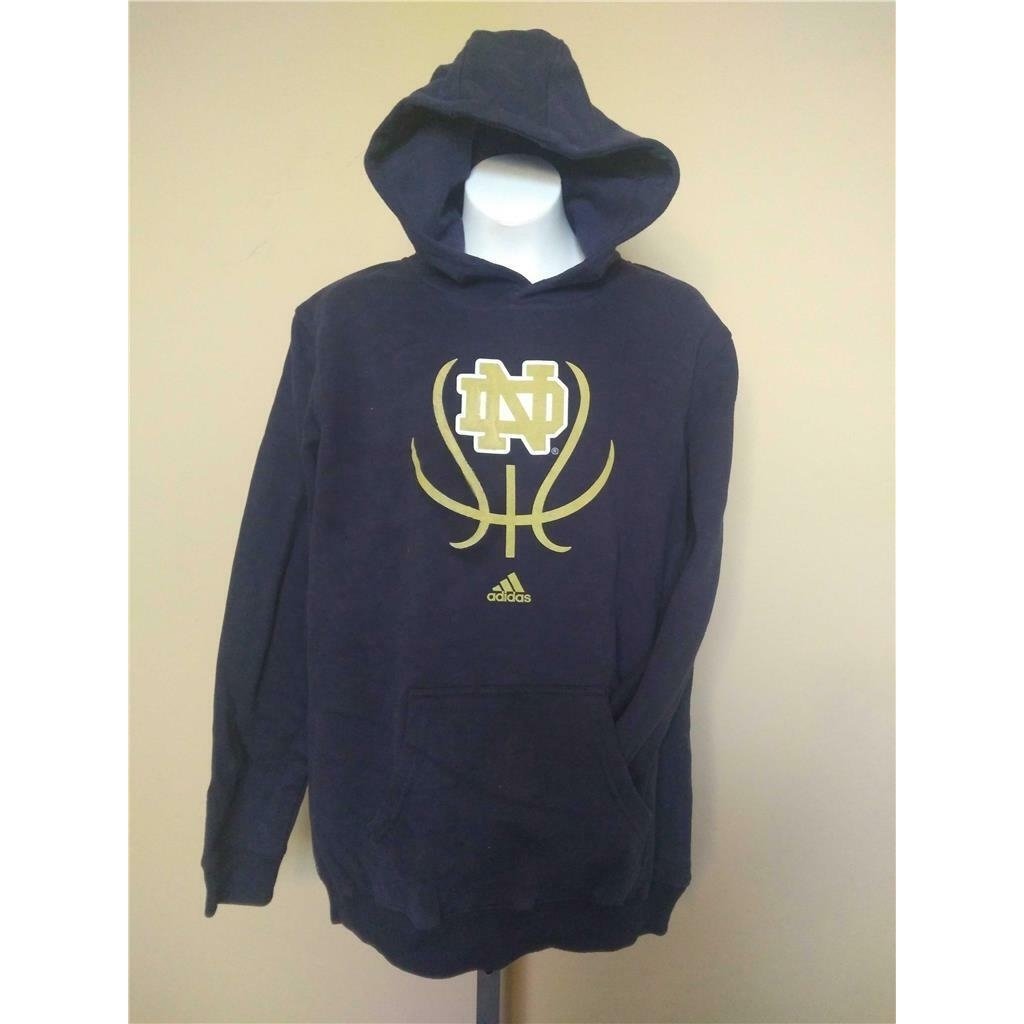 Minor Flaws Notre Dame Fighting Irish Youth Size L 14/16 Blue Hoodie Image 1