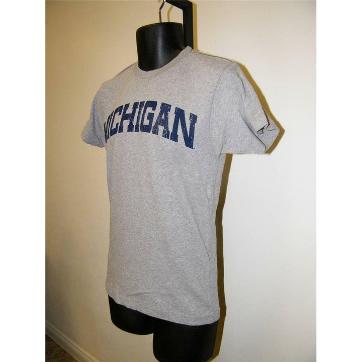 Michigan Wolverines Mens Size S Small Gray Shirt Image 4