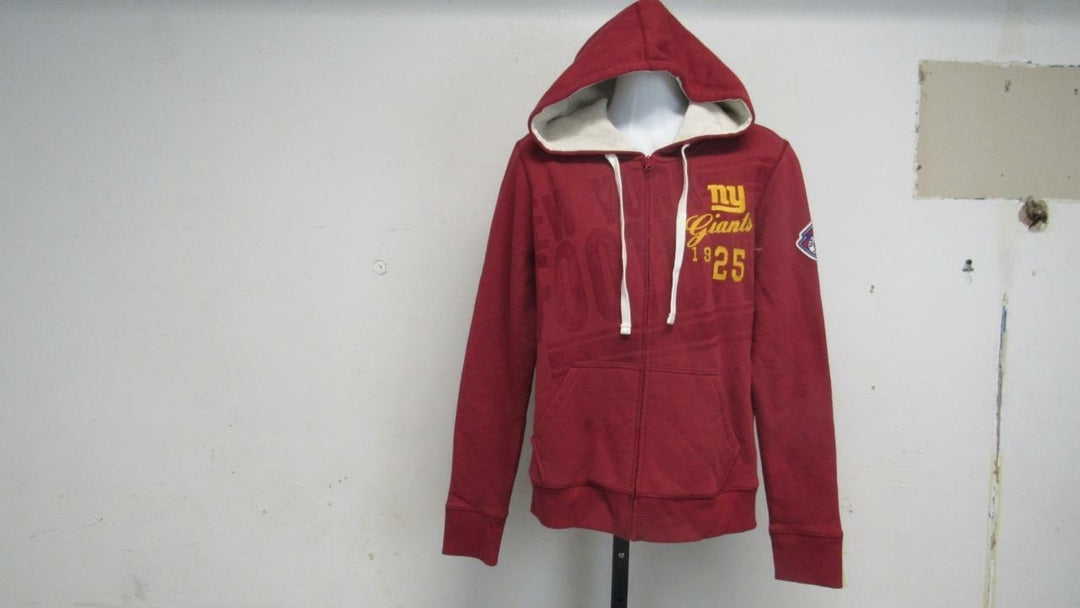 York Giants Womens Size M Medium Red Zip Up Jacket Image 2