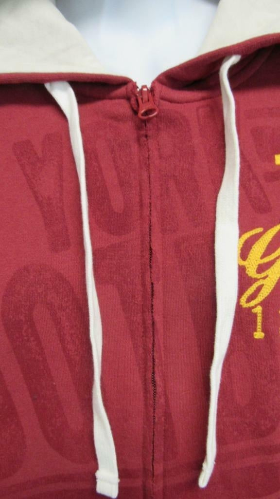 York Giants Womens Size M Medium Red Zip Up Jacket Image 3