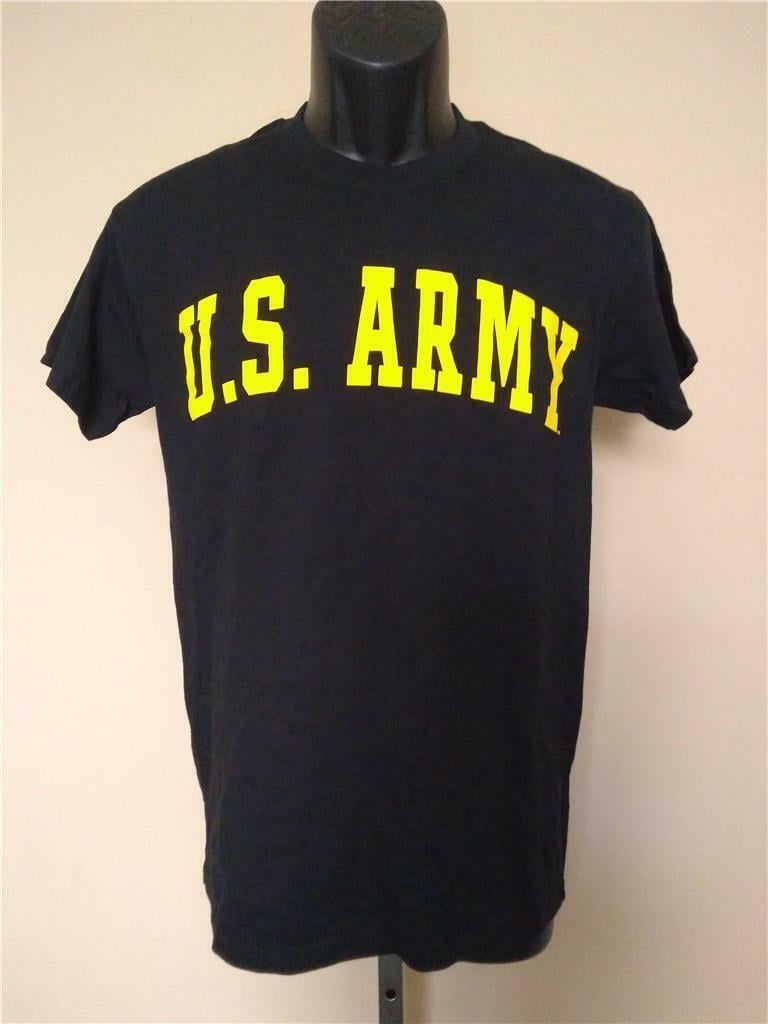 U.S. Army Mens Size S Small Black J. America Shirt Image 1