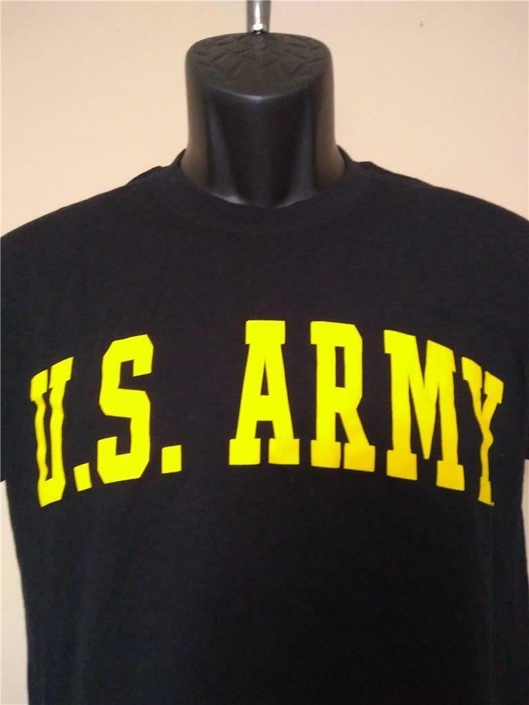 U.S. Army Mens Size S Small Black J. America Shirt Image 2