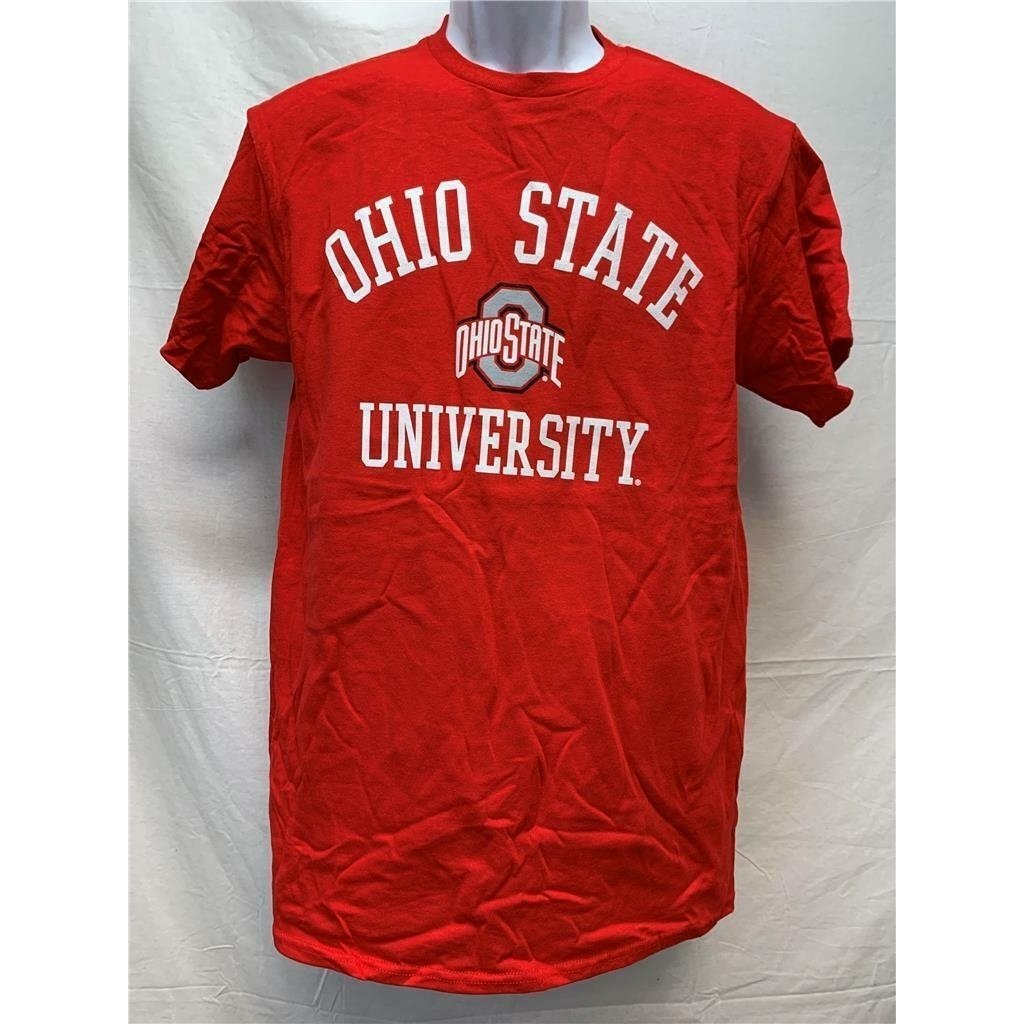 Ohio State University Buckeyes Mens Size M Medium Red Shirt Image 1