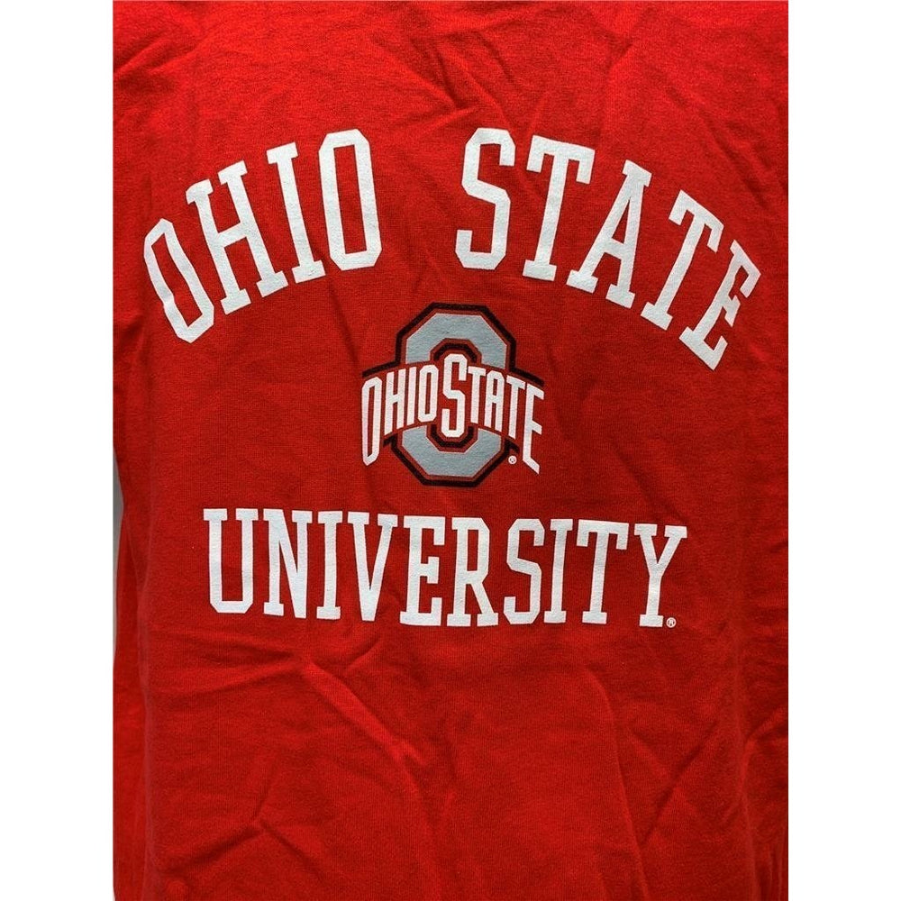 Ohio State University Buckeyes Mens Size M Medium Red Shirt Image 2