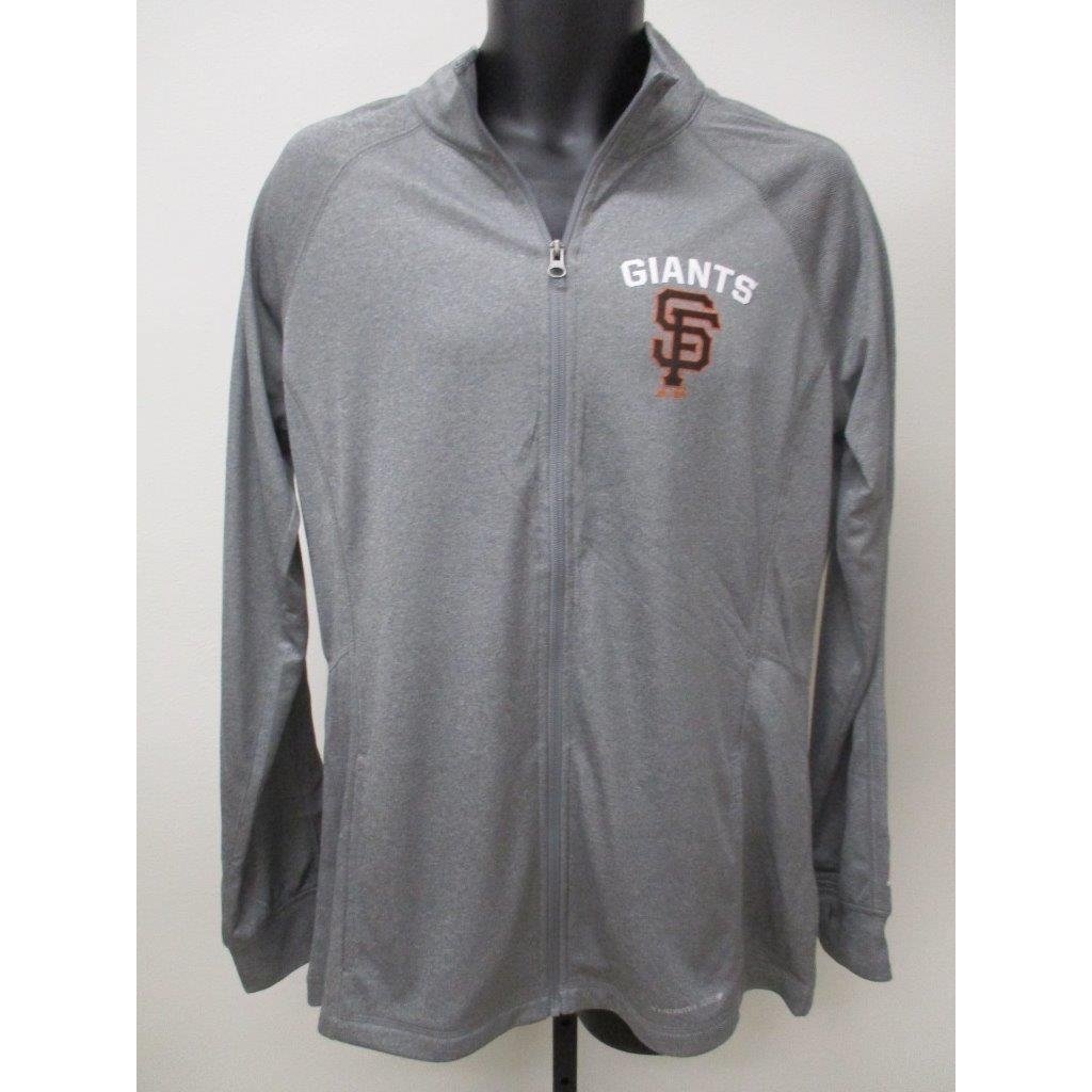 San Francisco Giants Womens Size 2XL 2XLarge Gray Track Jacket MSRP 60 Image 1