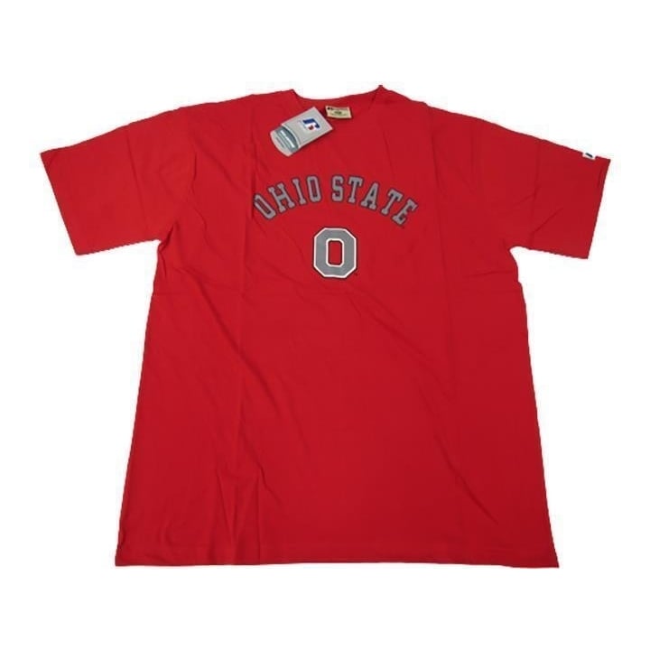 Ohio State Buckeyes Mens Size Large L-Tall Red Polo Shirt Image 1